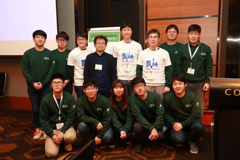 Team from Sungkyunkwan University IETF Hackathon at IETF 97