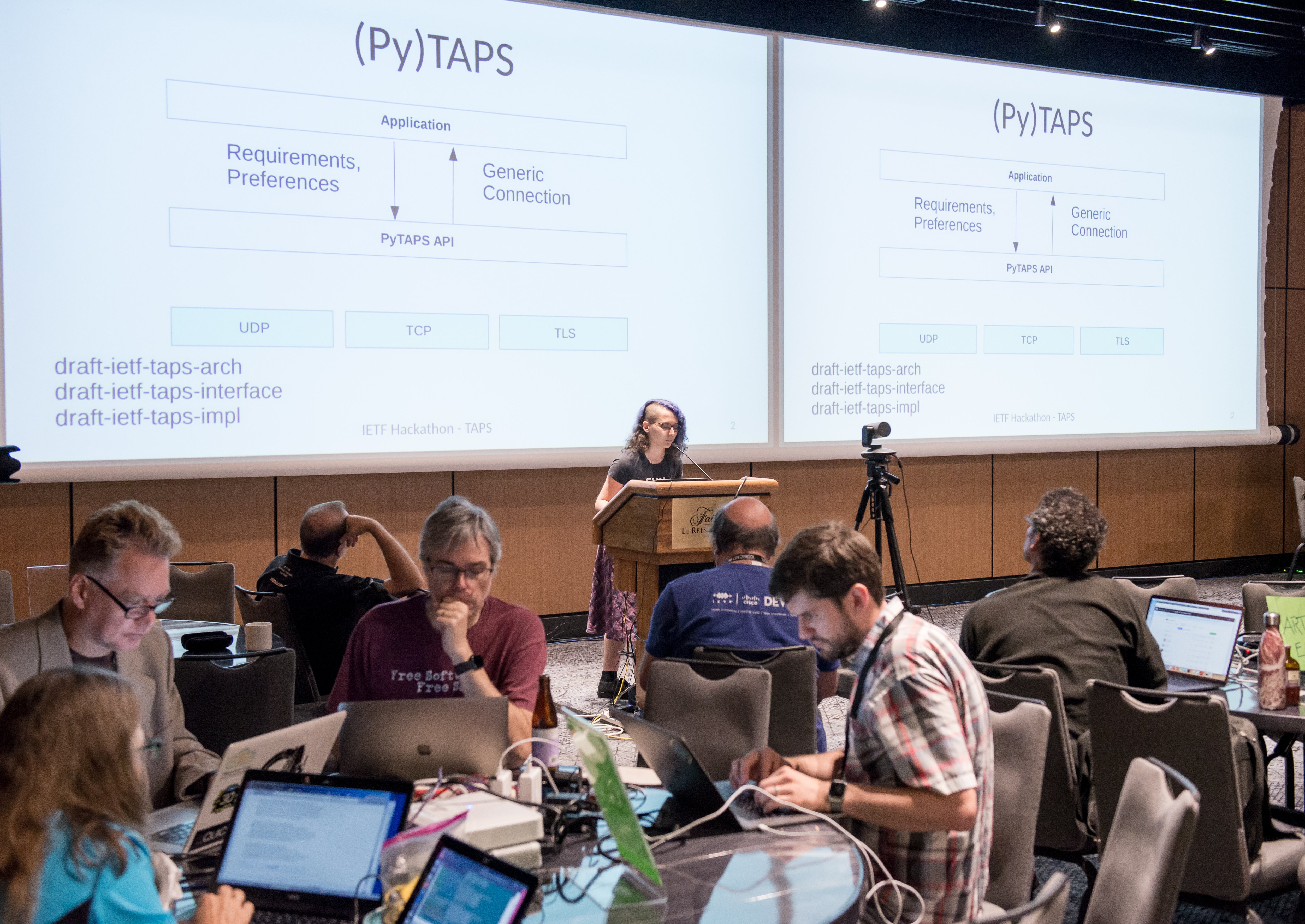 Presentation at IETF Hackathon Montreal 2019 before IETF 105