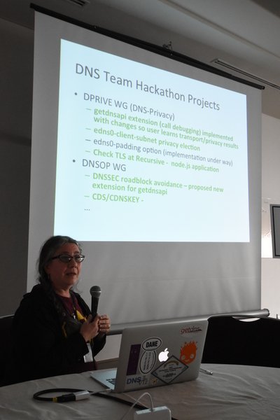 DNS at the IETF Hackathon in Yokohama